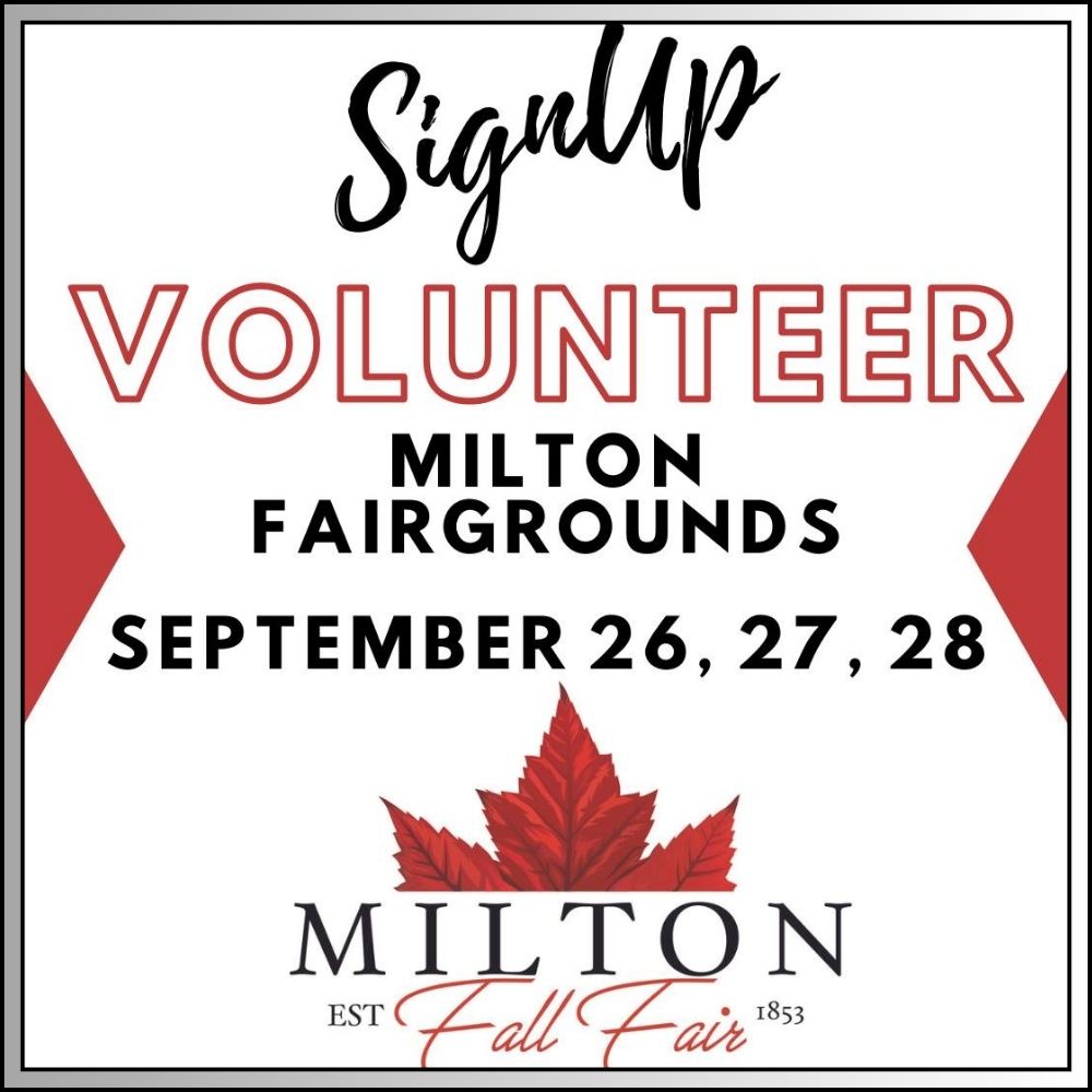 Sign up as a Fair Volunteer