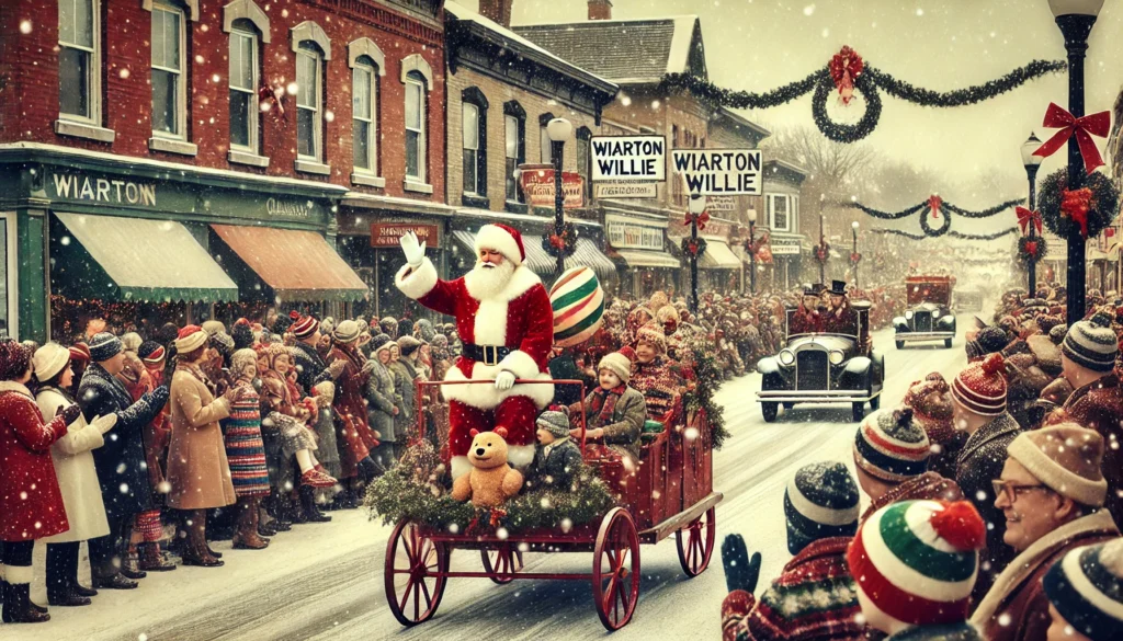 Photo 1 - Santa Claus Parade, Small Town 1970's