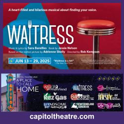 Waitress Musical at Capitol Theatre Port Hope 2025