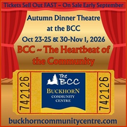 Autumn Dinner Theatre at Buckhorn Community Centre 2026