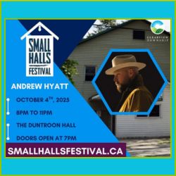Andrew Hyatt Small Halls Festival Clearview Township 2025