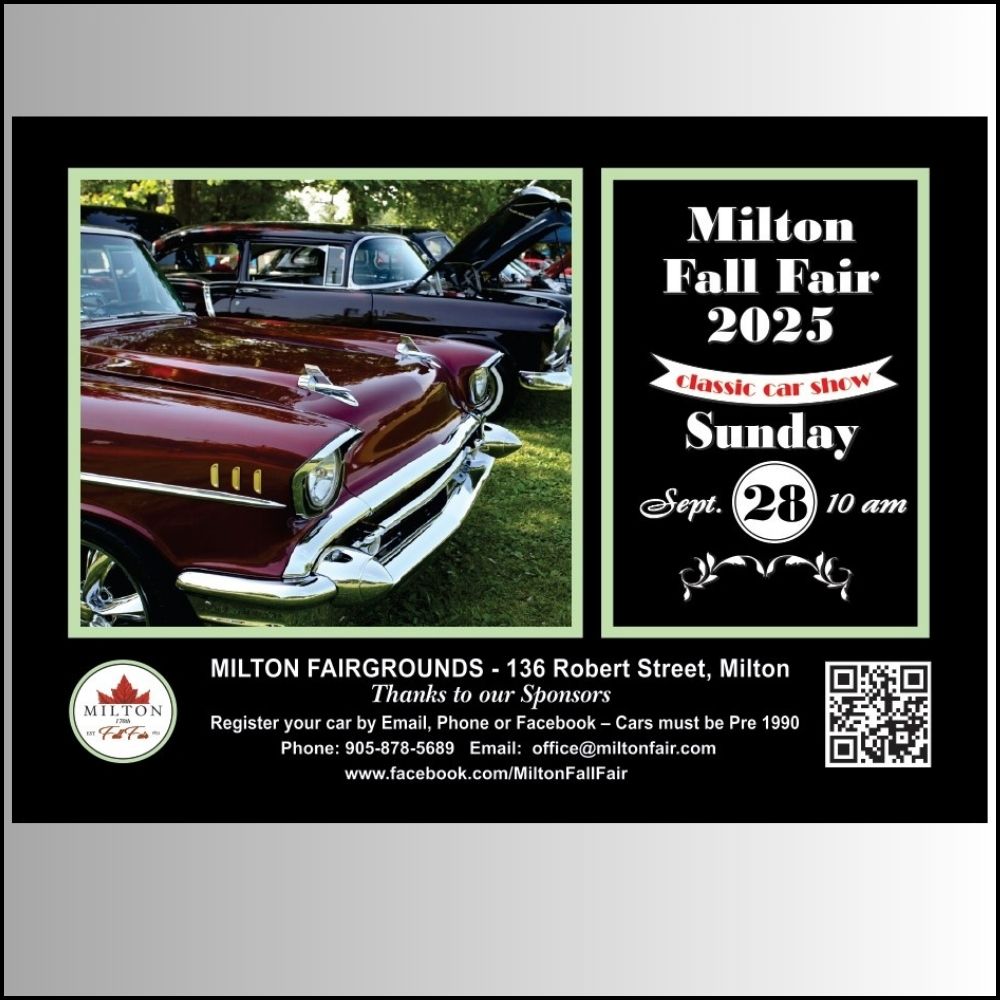Milton Fall Fair Classic Car Show