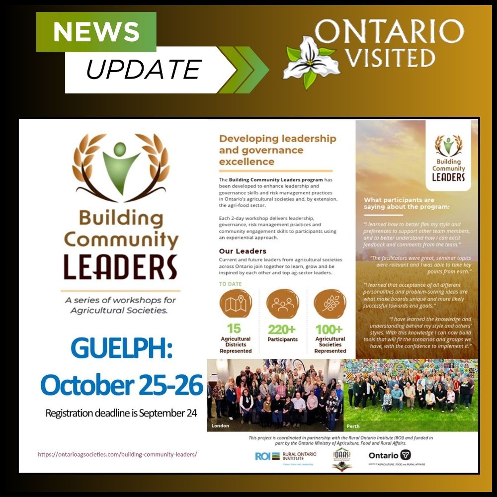 Ontario Association of Agricultural Societies - Building Community Leaders