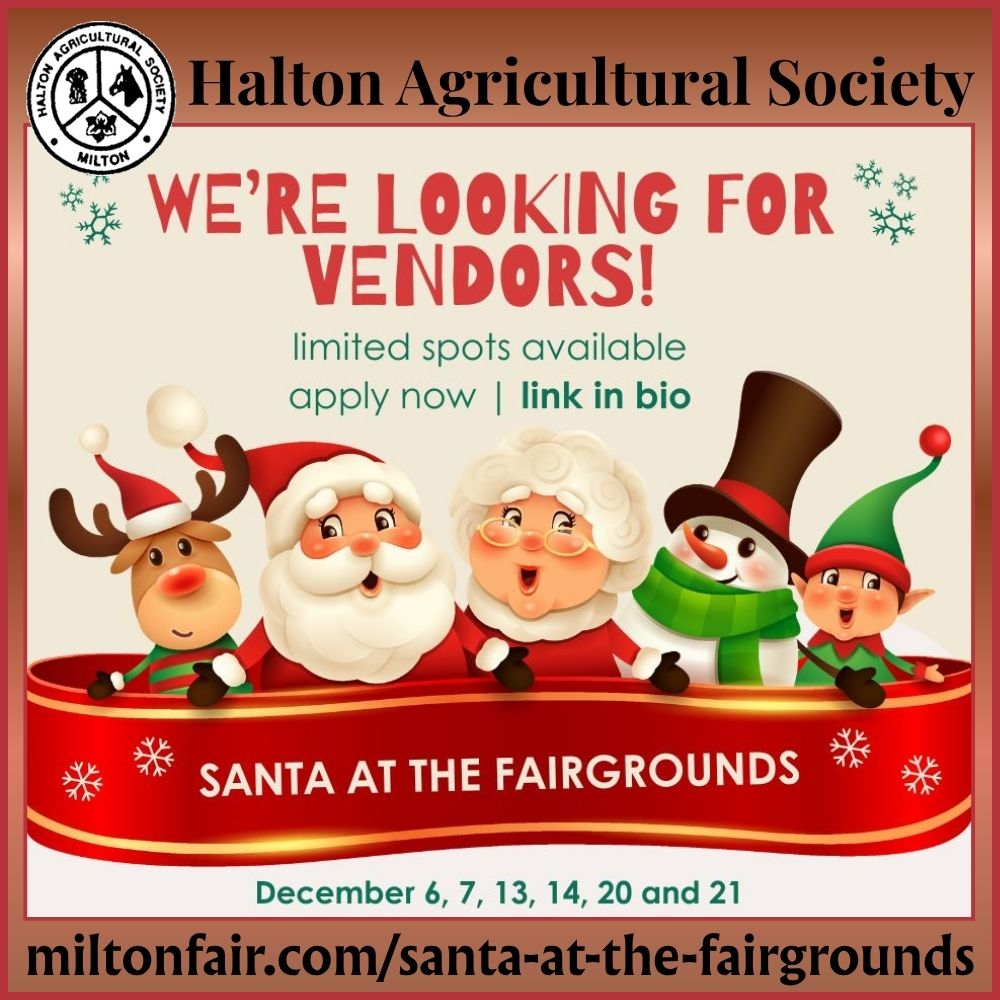 Santa at the Fairgrounds - Looking for Vendors