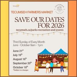 Tecumseh Farmers Market 2026