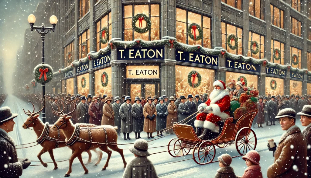 Parade, circa 1920 including T. Eaton Company