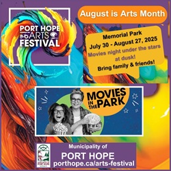 Is it Music? Is it Movies? Port Hope Arts Month has you covered