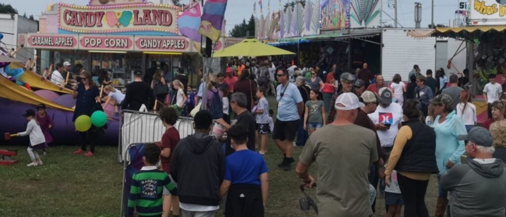 Crowds at the Richmond Fair