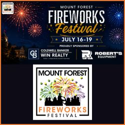 Mount Forest Fireworks Festival 2026