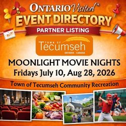 Tecumseh Moonlight Movie Nights 2026