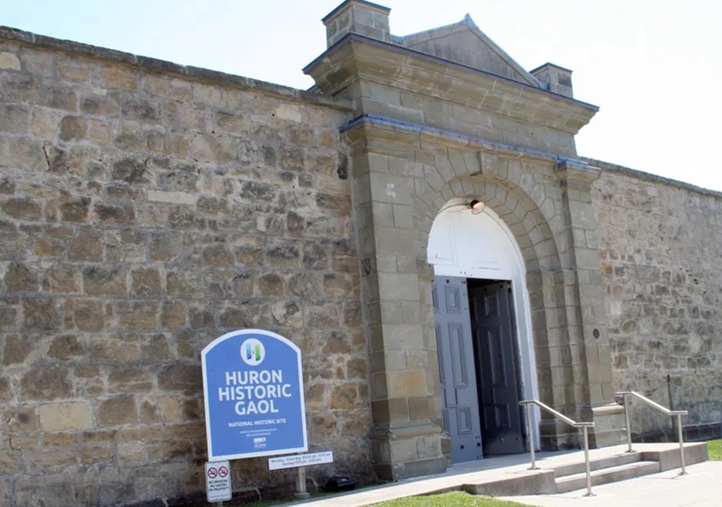Entrance to the Goderich Gaol