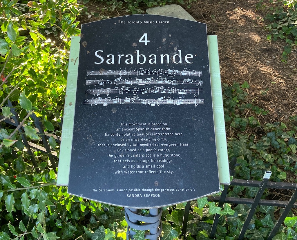 Toronto Music Garden