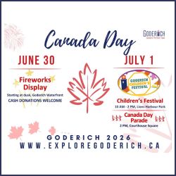 Explore Goderich Canada Day Celebrations 2026