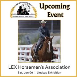 LEX Horsemen’s Association Equestrian Event June 2026