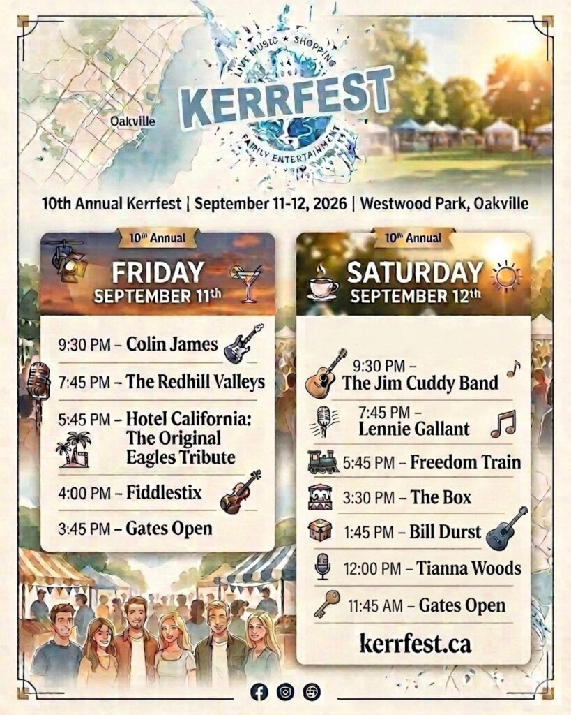 Kerrfest - Event Schedule
