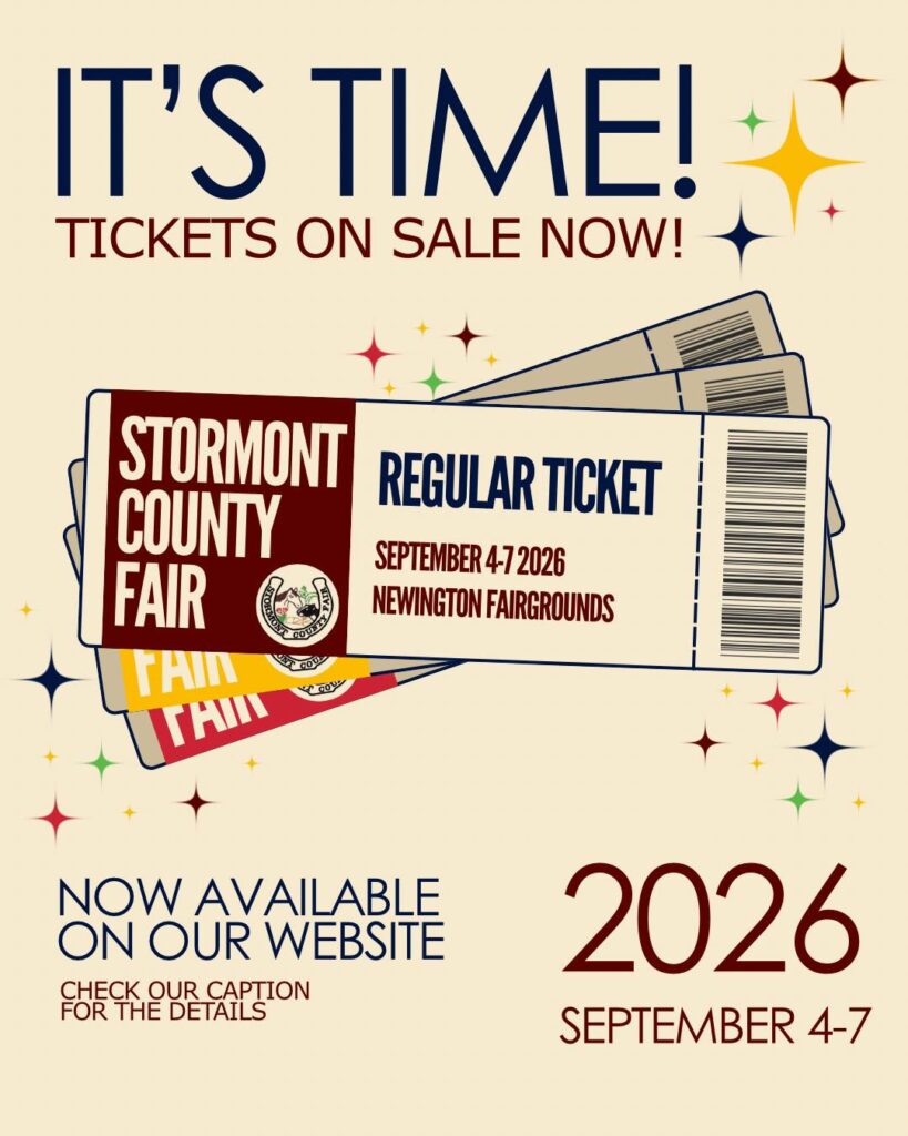 Stormont County Fair Tickets on Sale