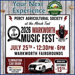 Warkworth Music Fest Warkworth Fairgrounds 2026