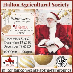 Santa at the Fairgrounds Milton 2026