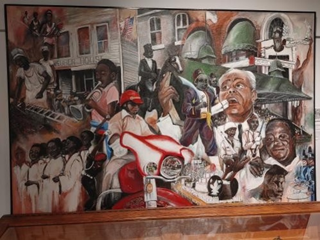 Amherstburg Freedom Museum - Painting