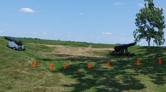 Cannons at Fort Malden