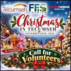 Christmas in Tecumseh Call for Volunteers