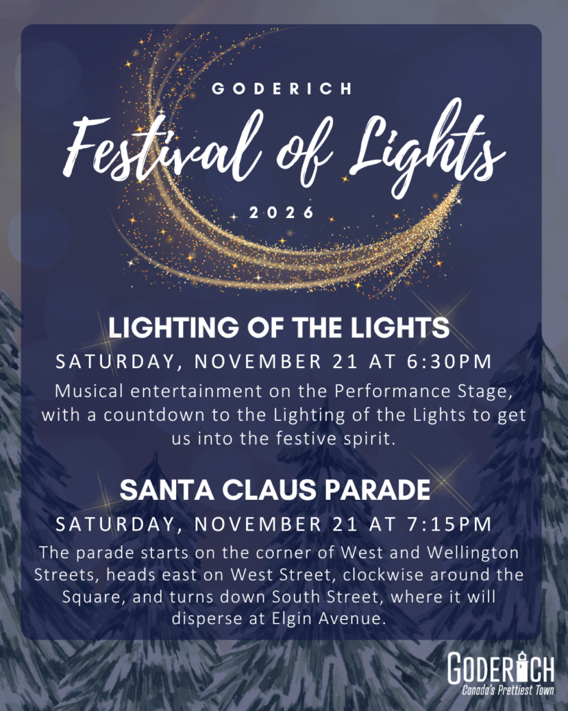 Plan Your Visit - Goderich Festival of Lights