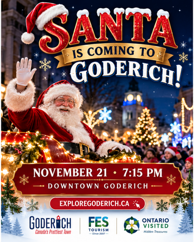 Santa is Coming to Goderich