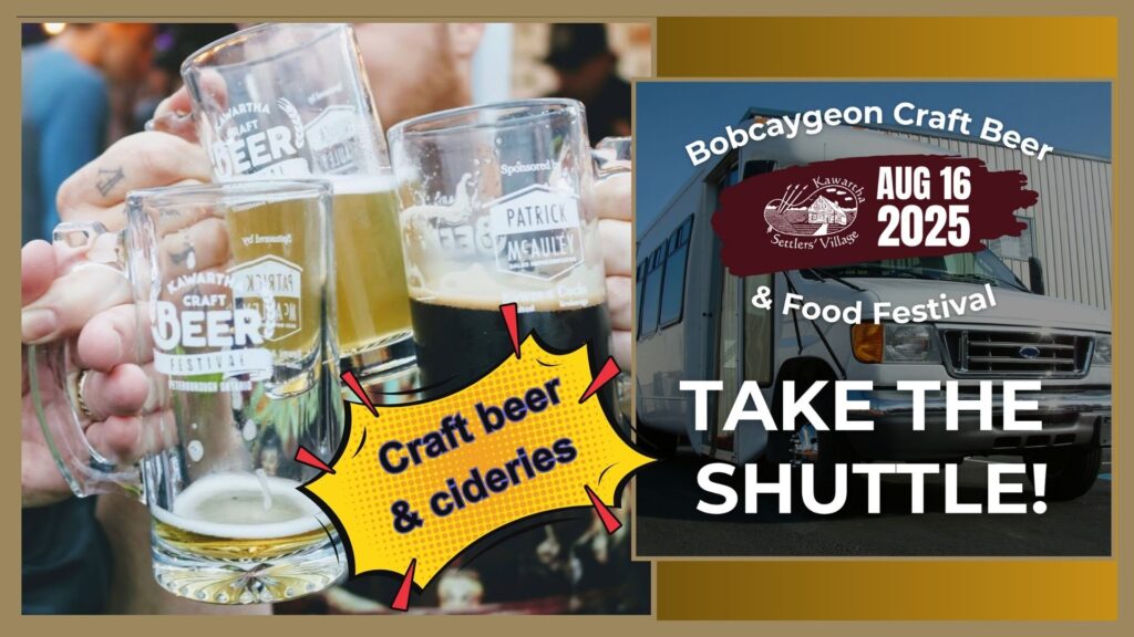 Bobcaygeon Craft Beer and Food Festival - Take a Shuttle