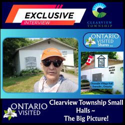 Ontario Visited Chats with Clearview Township!