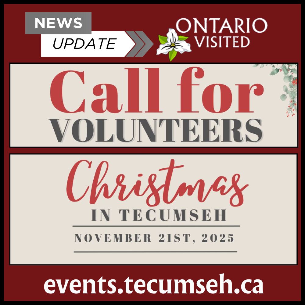 Tecumseh - Call for Volunteers
