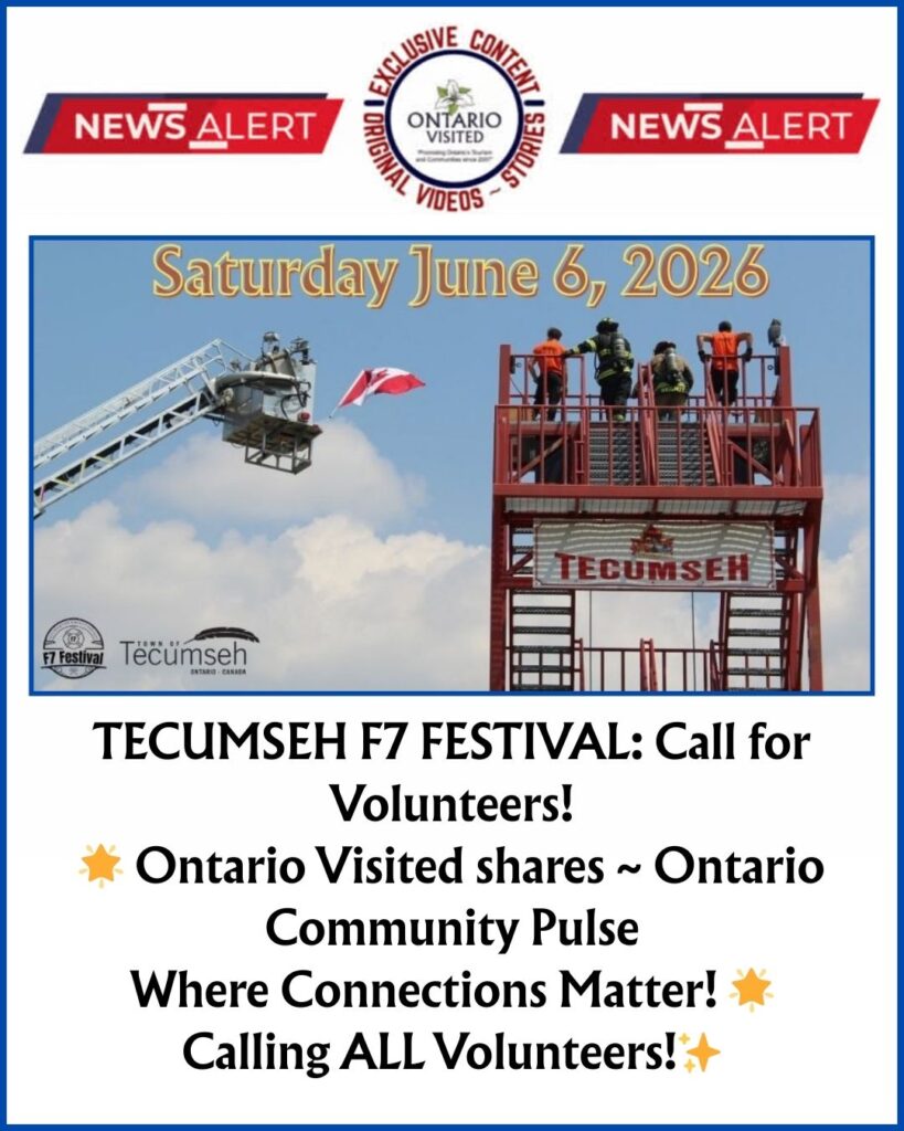 Calling All Volunteers - Tecumseh