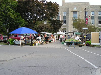 Looking at the Goderich Farmers Market