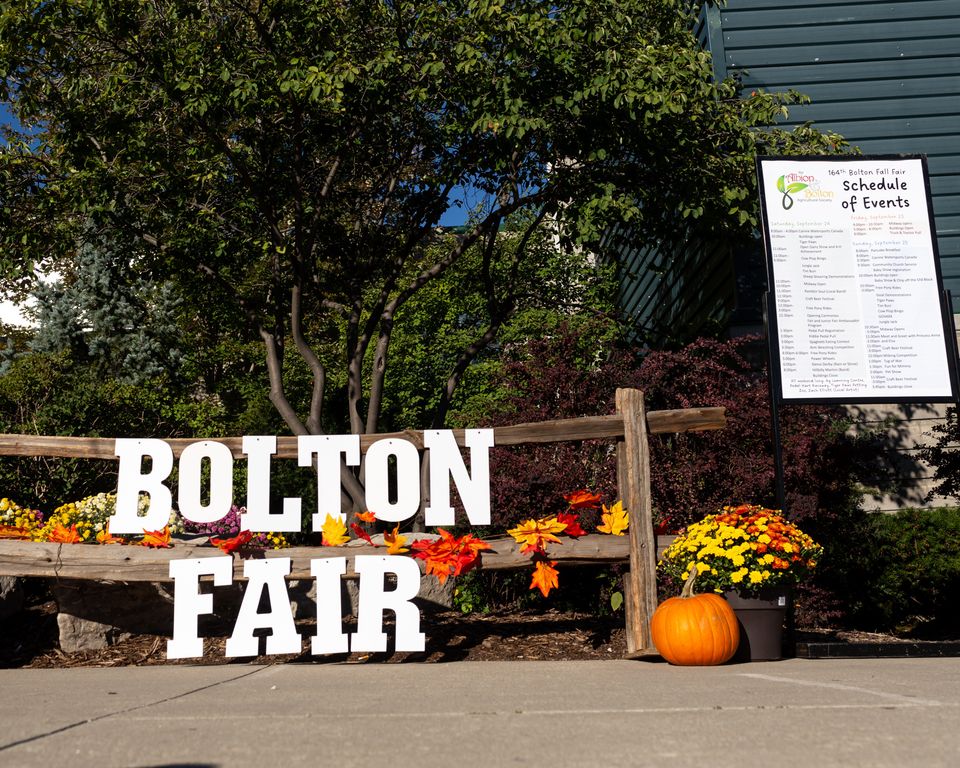 Welcome to the Bolton Fall Fair