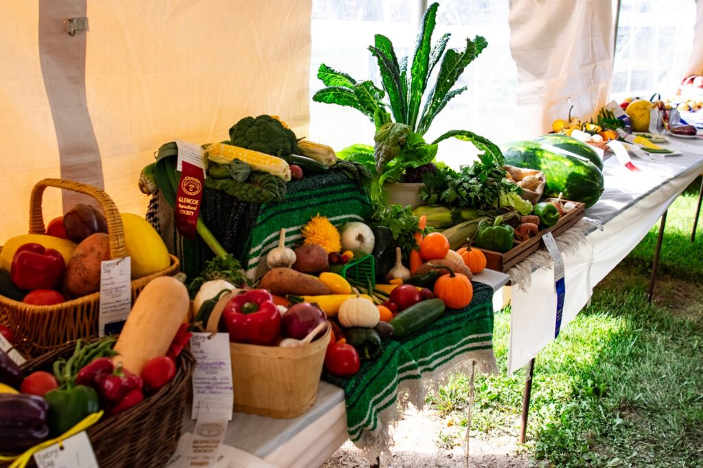 Harvest winners table