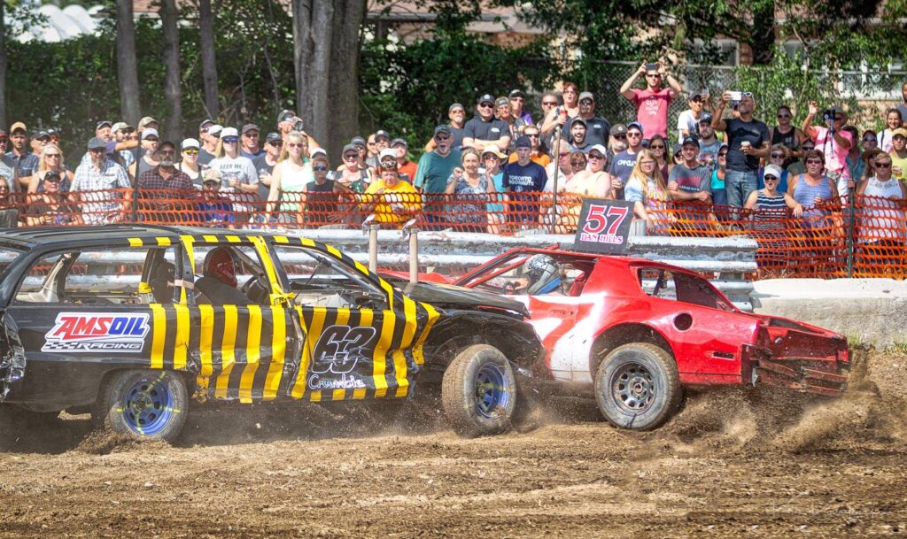 Demolition Derby at the Beeton Fall Fair