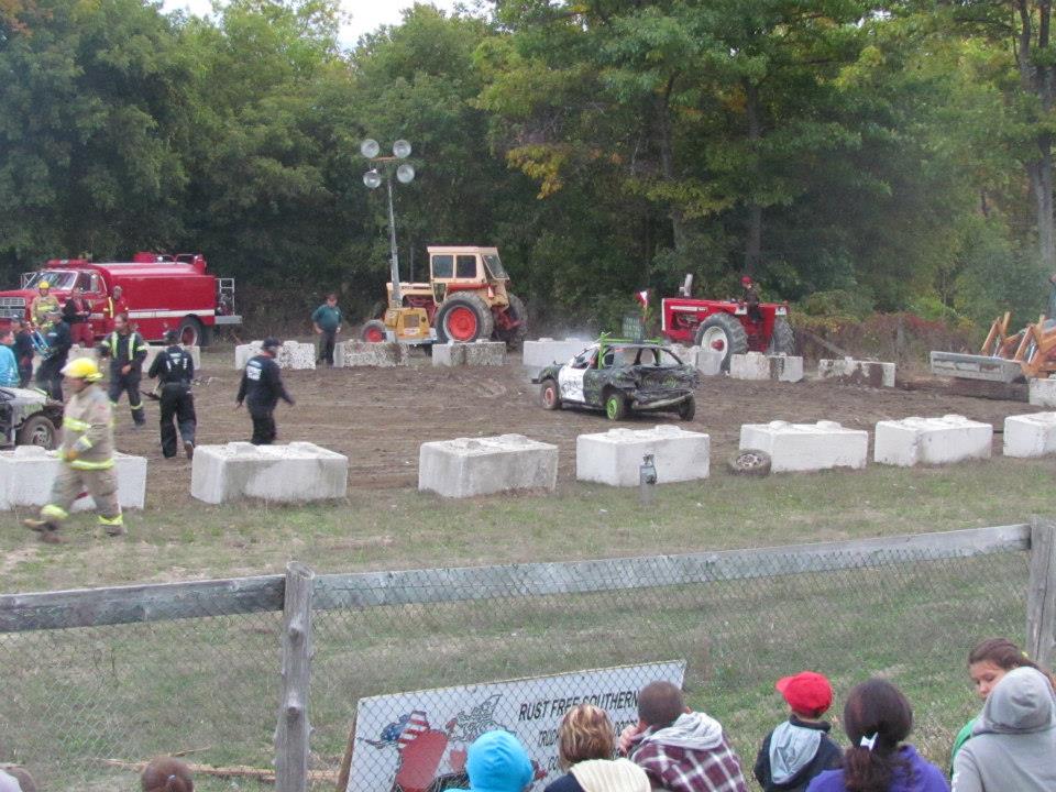 Demolition Derby at the Roseneath Fair