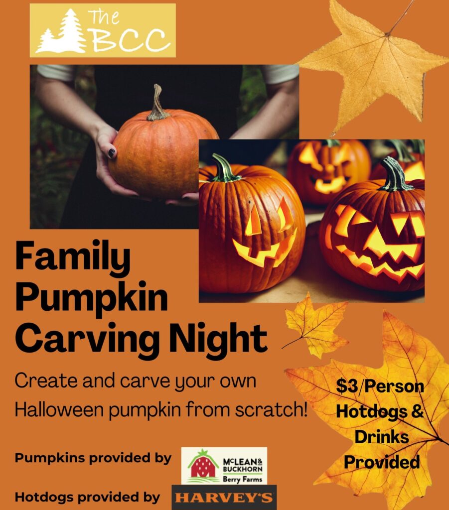 Pumpkin Carving Night Poster