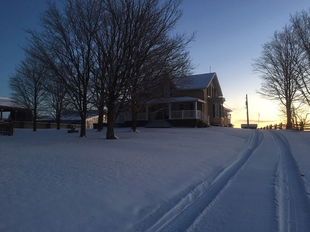 Winter at The Farmstead B&B
