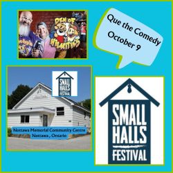 Que the Comedy Small Halls Festival Clearview Township 2025