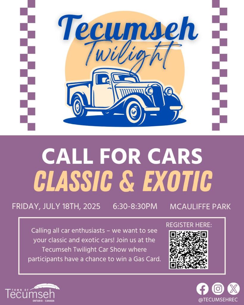 Tecumseh Twilight Car Show 