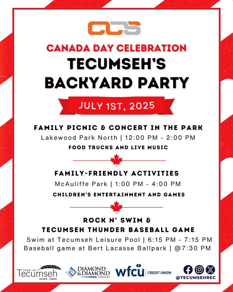 Tecumseh's Backyard Party