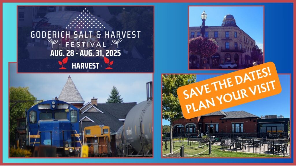 All Aboard - Enjoy the Goderich Salt and Harvest Festival
