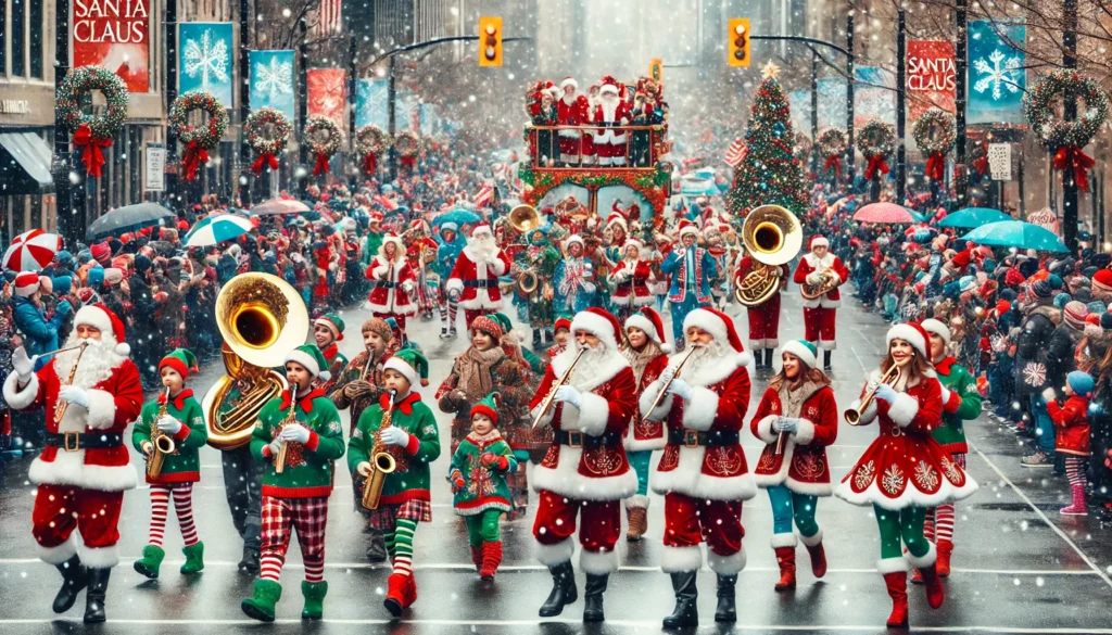 Parade with Marching Band