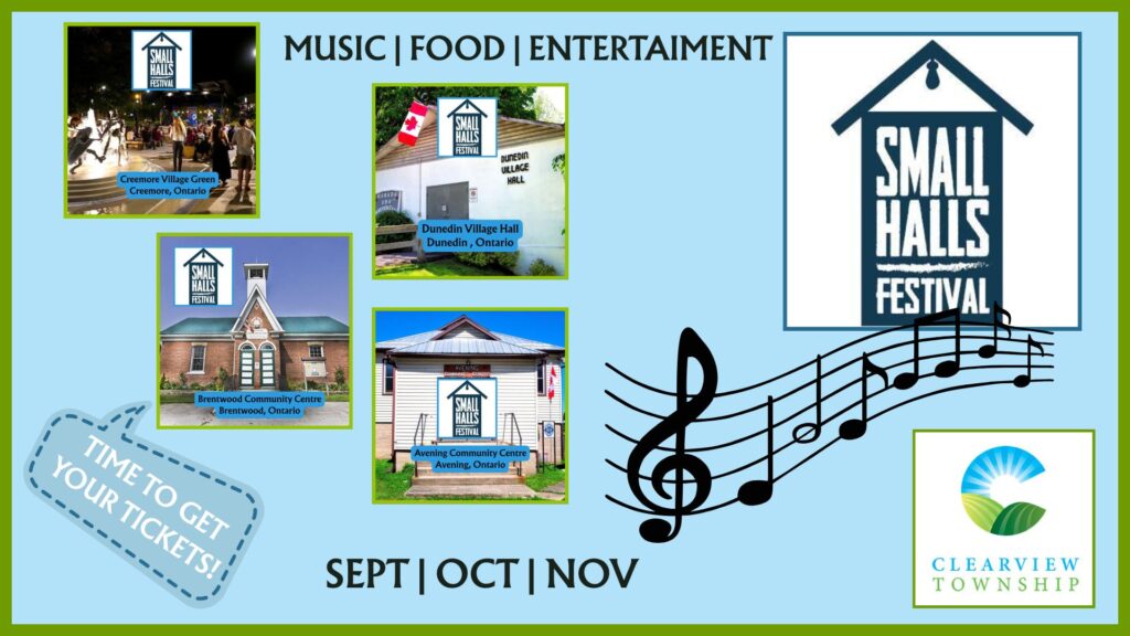 Music, Food, Entertainment - Small Halls Festival