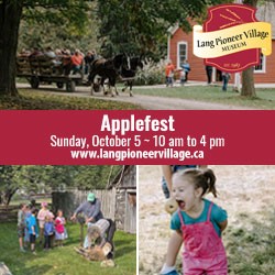Applefest at Lang Pioneer Village Museum