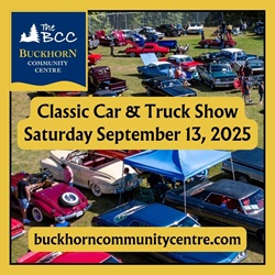 Classic Car and Truck Show Buckhorn Community Centre 2025