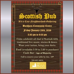 Scottish Pub at Buckhorn Community Centre 2026