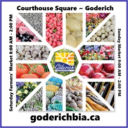 Goderich BIA Farmers’ Market and Sunday Markets 2024
