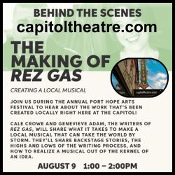 Behind the Scenes Making of Rez Gas Local Musical Capitol Theatre