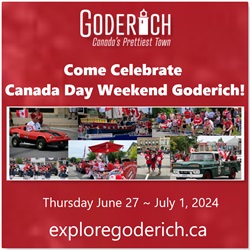 Goderich Welcomes You to Celebrate Canada Day Weekend 2024